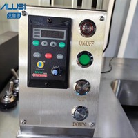 Réacteur en verre cosmétique, mélangeur homogénéisateur sous vide, émulsifiant, avec pompe à moteur, capacité 2L, chauffage électrique, SUS304/SUS316L