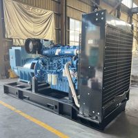 Groupe électrogène diesel refroidi par eau de type ouvert 500 kW, générateur diesel 625 kVA à vendre