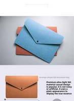 Bolsa para Documentos Multicolor, Maletín A4, Bolsa para Archivos de Reuniones de Negocios, Impresión de Logotipo Personalizado