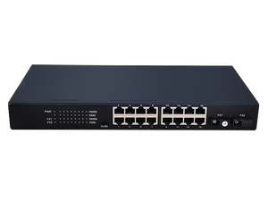 Convertidor de Medios SC de Venta Caliente, Switch Gigabit Ethernet de 20KM, 2 SC + 16 RJ45, Switch de Fibra Óptica A/B, Convertidor de Medios para Red - Product Image 1