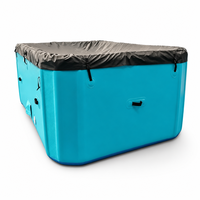 Baignoire à glace gonflable haute pression DWF |   Piscine de récupération froide en tissu brossé épaissi pour athlètes |   Série LSBSC