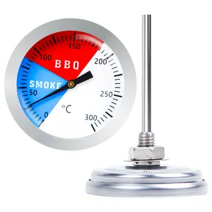 Hot Sale 300 Degrees Oven Thermometer Stainless Steel Grill BBQ Thermometer Temperature Instruments Kitchen Tools For Food