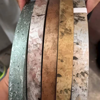 Bande de bordure en PVC de haute qualité pour meubles, en MDF, contreplaqué, avec bande de couleur en bois, pour la finition des bords de meubles domestiques