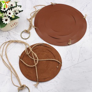 Colgador de <span class=keywords><strong>plantas</strong></span> de cuero PU macramé colgante de pared maceta estante decorativo maceta soporte Boho decoración del hogar para <span class=keywords><strong>plantas</strong></span> pequeñas - Product Image 5