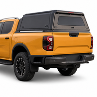 Capote rigide en aluminium pour pick-up 4x4 Mitsubishi Triton, Ford Ranger, Toyota Tacoma, sans perçage, pour benne de 5 pieds, étanche et sécurisée