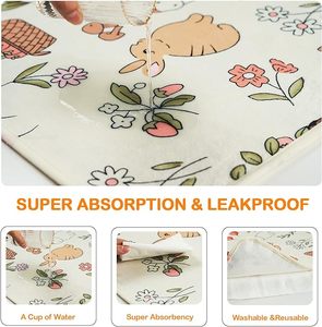 YK ผ้าอ้อมสุนัขซักได้กันน้ำกันลื่นกันน้ำใช้ซ้ำได้กล่องขนาดปรับแต่งได้เป็นมิตรกับสิ่งแวดล้อมใช้ซ้ำได้ - Product Image 3