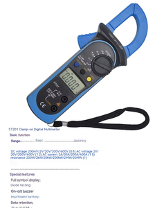 Multimètre numérique à pince ST201, série ST200, mesureur de haute tension et de courant - Product Image 1