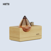 Diffuseur d'arômes pour la maison Young Living, diffuseur d'huiles essentielles en bois et verre, diffuseur ultrasonique pour la méditation