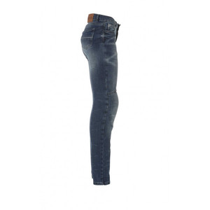 Jean moto femme certifié Carburo TORIN Lady CE avec fibre aramide Blue Stonewash 44 - Product Image 3