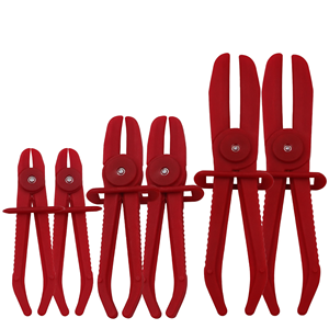 Jeu de pinces en plastique pour conduites de carburant, outil de démontage de colliers de serrage robustes pour la réparation automobile - Product Image 2
