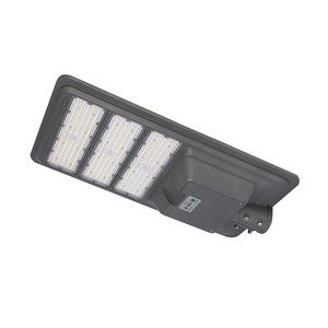 ไฟถนน LED ประหยัดพลังงานแบบ All One พร้อมระบบส่องสว่างแรงสูง ป้องกันน้ำ IP65 ใช้พลังงานแสงอาทิตย์ เปิด/ปิดอัตโนมัติ ควบคุมด้วยรีโมทคอนโทรล เหมาะสำหรับพื้นที่ในเมืองและนอกเมือง FL - Product Image 1