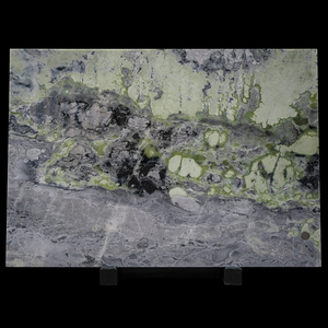 Revêtement mural en pierre de jade naturelle Cetina Green, plan de travail de cuisine, carreaux de sol, meubles, dalle murale en jade vert sur mesure - Product Image 2
