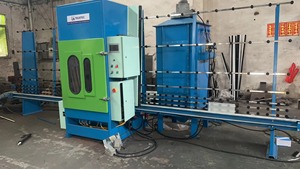 Machine de sablage industriel PLC ZP1600 pour verre, production continue avec composants de moteur essentiels - Product Image 2