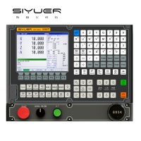 Contrôleur CNC Siyuer 998T avec servomoteurs absolus à 4 axes pour l'usinage de précision et la production de métaux