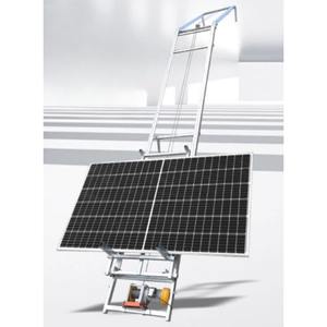 Ascenseur de panneau en verre photovoltaïque 20M 260KG Ascenseur de panneau photovoltaïque réversible Ascenseur entièrement automatique - Product Image 5