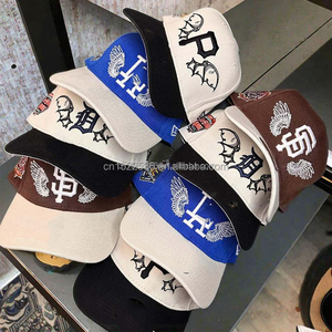 Chất lượng cao tùy chỉnh vá Logo Mũ bóng chày 100% polyester người đàn ông của 6 tấm Snapback ban đầu Trucker mũ & gorras - Product Image 1