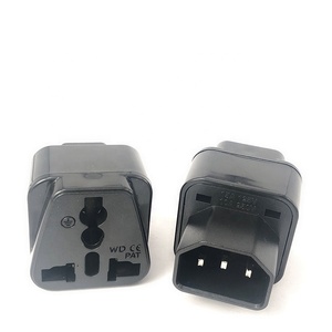אוניברסלי שקע <span class=keywords><strong>UPS</strong></span>/ pdu IEC-C14 זכר 3 חודים חשמלי תקע מתאם המרת כוח תקע שקע 10A250V - Product Image 1