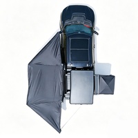 Auvent de camping multifonctionnel LED réglable en couleur, imperméable, résistant au soleil, épaissi, pour l'extérieur, toutes saisons, à montage rapide