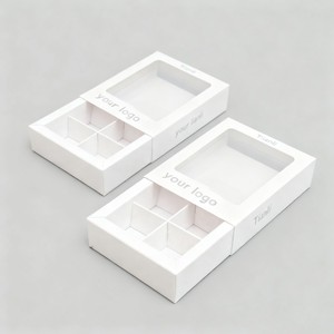 Nhà Máy Tùy Chỉnh Cấp Thực Phẩm Hộp Ngăn Kéo Cho <span class=keywords><strong>Cookie</strong></span> In Kỹ Thuật Số Sô Cô La Bao Bì Hộp Chất Lượng Cao Snack Trượt Hộp - Product Image 3