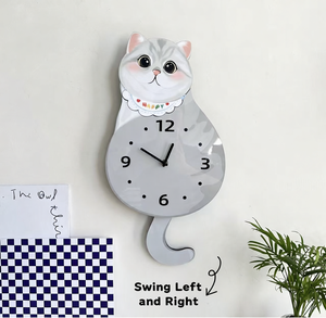 นาฬิกาแขวนผนังควอตซ์ดีไซน์ทันสมัย ลายภาพนิ่ง ตกแต่งห้องนั่งเล่น สร้างบรรยากาศสนุกสนานและมีสไตล์ - Product Image 3