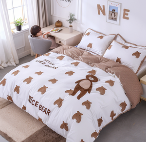 Coperta in cotone gotico bear baby 7 pezzi <span class=keywords><strong>lenzuola</strong></span> egyptiane copriletto egizio casa hotel bamboo spider-man - Product Image 6