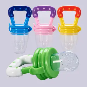 Nieuwe Baby Bpa Gratis Baby Tepel Tandjes Speelgoed Siliconen Zakjes Baby Fruit Groente Feeder Fopspeen Foodie Feeder