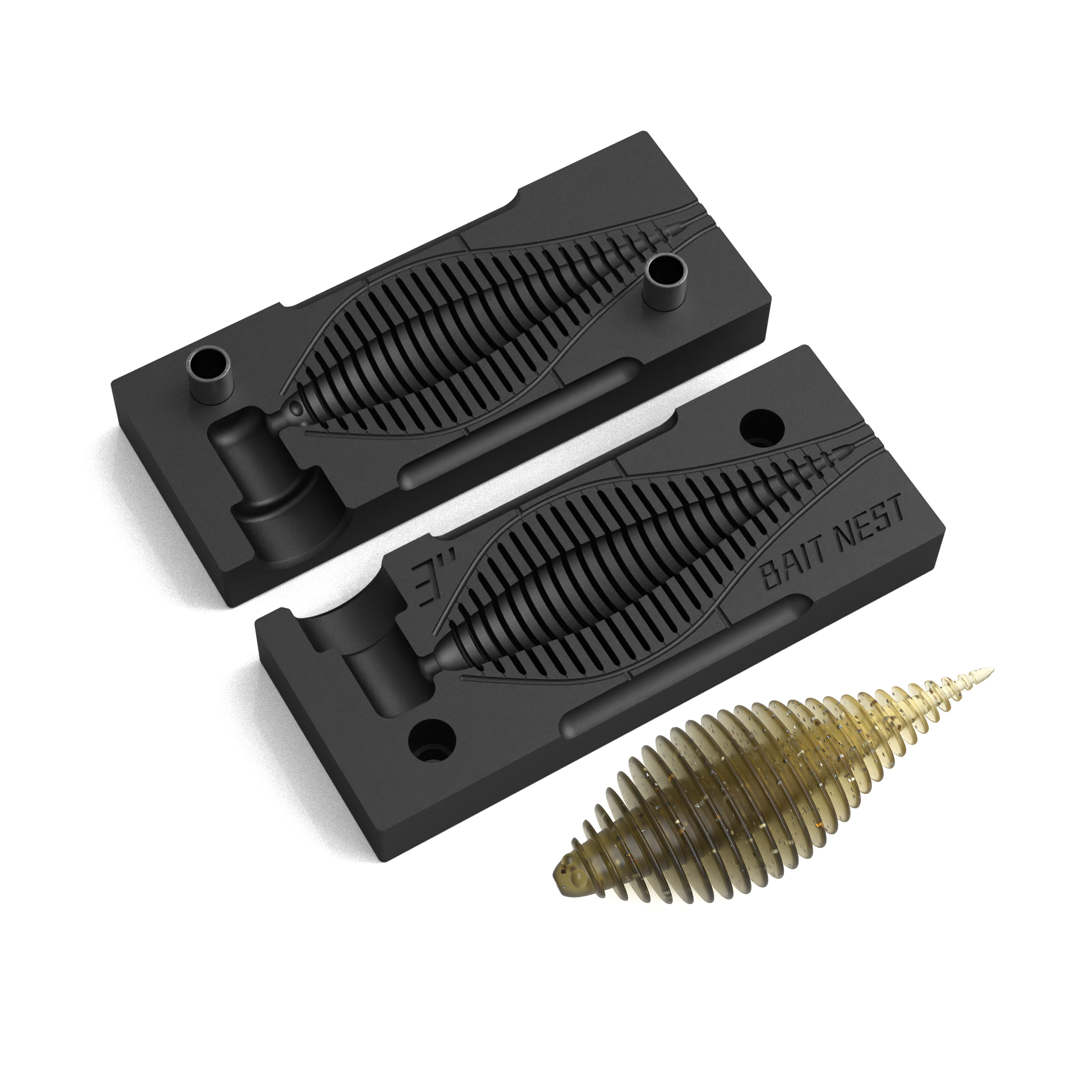 Custom Soft Plastic Lure Mold Kit Aluminum Bellows Gill Injection Mold for Fishing OEM/ODM Supported| Alibaba.com Custom Soft Plastic Lure Mold Kit Aluminum Bellows Gill Injection Mold for Fishing OEM/ODM Supported| Alibaba.com