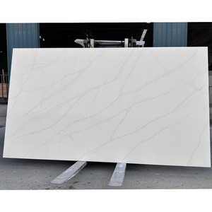 Encimera de Cuarzo Artificial con Patrón de Calacatta Laza Personalizado para Cocina Residencial, Baño y Muebles de Vanidad - Product Image 2