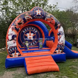 Wet dry sport USA Houston bouncy castle combo commercial bounce house inflatables water slide