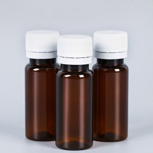 Botellas PET Vacías de 30 ml y 50 ml, Color Ámbar, Anti-Robo, con Presión Giratoria, <span class=keywords><strong>para</strong></span> Medicamentos, Líquidos Orales y Productos <span class=keywords><strong>para</strong></span> el Cuidado de la Salud - Product Image 3