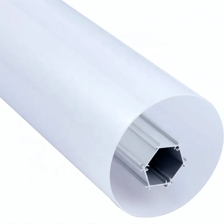 76mm Round Shape Pendant Light PC Cover LED tube Aluminum Profile with 360 degrees PC opal Diffuser