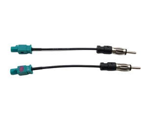 Câble <span class=keywords><strong>adaptateur</strong></span> d'<span class=keywords><strong>antenne</strong></span> radio automobile FAKRA <span class=keywords><strong>DIN</strong></span> <span class=keywords><strong>ISO</strong></span> RG174 Coaxial 50 pour Série 3 E46 E90 - Product Image 2