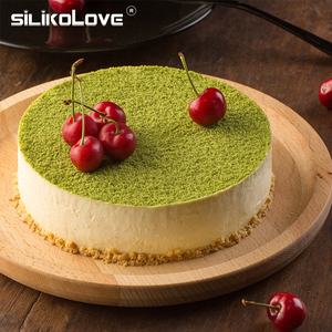 Moule à gâteau antiadhésif en silicone de 5.9 pouces, forme ronde, avec particules de couleur, ustensiles de cuisson, nouveauté - Product Image 6