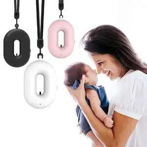 Portable Travel Outdoor Small Wear Air Cleaner Cute Donut Shape Personal Mini Necklace Air Purifier