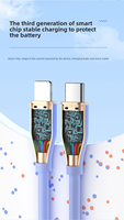 Câble de données en silicone souple 2026, le plus vendu, 60W 27W 20W, câble USB C à charge rapide pour iPhone 12 13 Max Pro et Samsung
