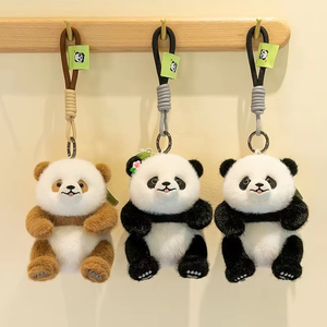 Llavero de Peluche con Forma de Panda, un Lindo Llavero de Peluche de Panda, un Regalo Ideal para el Hogar para Niños y Niñas - Product Image 1