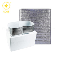 Sacs isothermes en feuille d'aluminium Matériau d'isolation thermique pour l'emballage froid d'expédition d'aliments