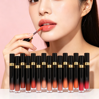 Rouge à lèvres liquide mat non collant, logo OEM personnalisé, rouge à lèvres liquide mat imperméable, fabricant de gloss à lèvres en marque privée, gloss à lèvres