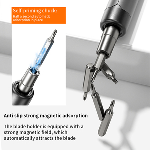 Nuevo <span class=keywords><strong>Destornillador</strong></span> Eléctrico Inalámbrico Gris, Juego 120 en 1, Herramienta de Desmontaje Electrónico de Precisión <span class=keywords><strong>para</strong></span> Teléfonos <span class=keywords><strong>Celulares</strong></span>, <span class=keywords><strong>Destornillador</strong></span> Inalámbrico Tipo Pluma - Product Image 4