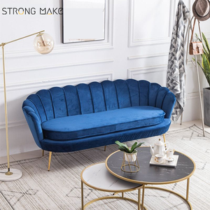 <span class=keywords><strong>Canapé</strong></span>-lit convertible en velours 3 <span class=keywords><strong>2</strong></span> 1 <span class=keywords><strong>places</strong></span>, ensemble de canapés, meubles de maison, salon, <span class=keywords><strong>canapé</strong></span> coquille, usine de Foshan - Product Image 4