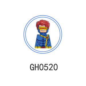 G0166 G0167 G0170スーパーヒーローズサイクロプスマグニートガンビットビーストモーフ組み立てアクションビルディングブロックフィギュア男プラスチック玩具ジュゲテ - Product Image 5