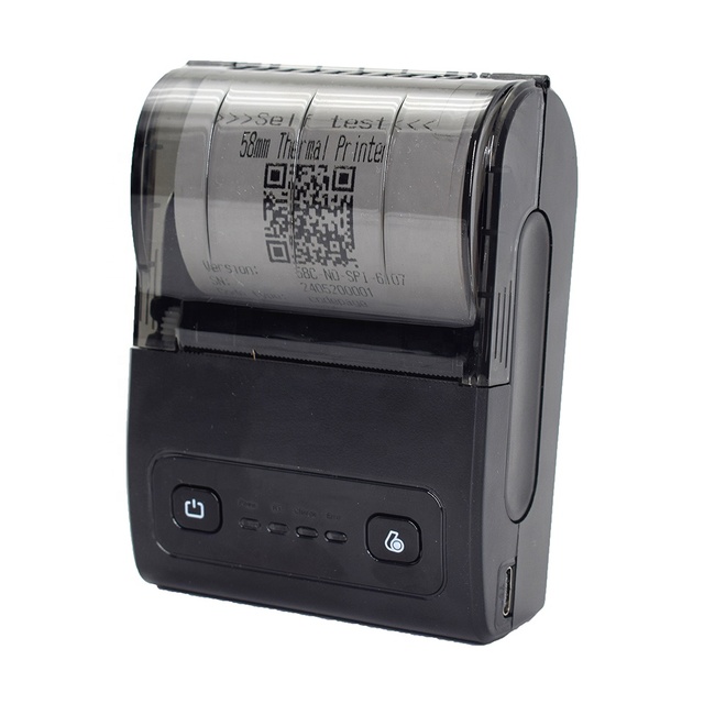 New Thermal Mini Portable Receipt Printer /USB Interface 58mm Paper 203dpi High-Speed Printing in Stock 1-Year Warranty
