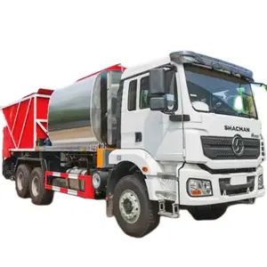 Shacman camion distribuzione asfalto 3000 6*4 diesel tipo 7cbm asfalto serbatoio 12cbm serbatoio gulets intelligente sincrona ghiaia