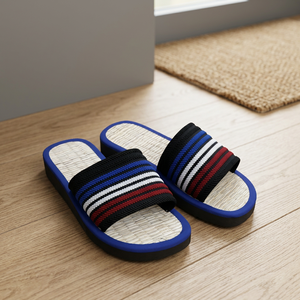 Huong Que DCQ-21 Fashionable Rubber Light Slides Open Sandals Flat Design Stylish Casual Indoor <b>Beach</b> <b>Shoes</b> Summer Massage - Product Image 2