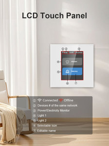 Tự động hóa nhà cảm biến hồng ngoại LCD Wifi lưới thông minh chuyển đổi ánh sáng làm việc với cuộc sống thông minh tuya cuộc sống thông minh hỗ trợ điều khiển bằng giọng nói - Product Image 3