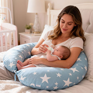 Almohada <span class=keywords><strong>de</strong></span> Soporte para la Cintura y el Vientre en el Tercer <span class=keywords><strong>Trimestre</strong></span>, Alivio del Dolor <span class=keywords><strong>de</strong></span> Espalda para Mujeres Embarazadas, Almohada en Forma <span class=keywords><strong>de</strong></span> Plátano con Diseño <span class=keywords><strong>de</strong></span> Estrellas para un Buen Sueño - Product Image 3