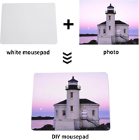 Tapis de souris personnalisé pour sublimation, tapis de souris vierge pour logo, tapis de souris de jeu pour bureau, vente en gros, tapis de souris d'ordinateur pour sublimation 7,87 po * 9,45 po
