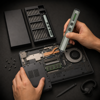 Kit de tournevis électrique sans fil 68-en-1 au lithium-ion avec embouts magnétiques pour centre de réparation – Fourniture OEM