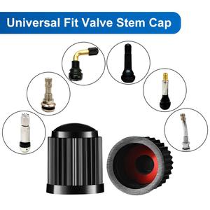 Capuchon de valve en plastique noir pour pneus américains Schrader, couvercle anti-poussière, pièces de rechange pour voiture, 20210915 - Product Image 3