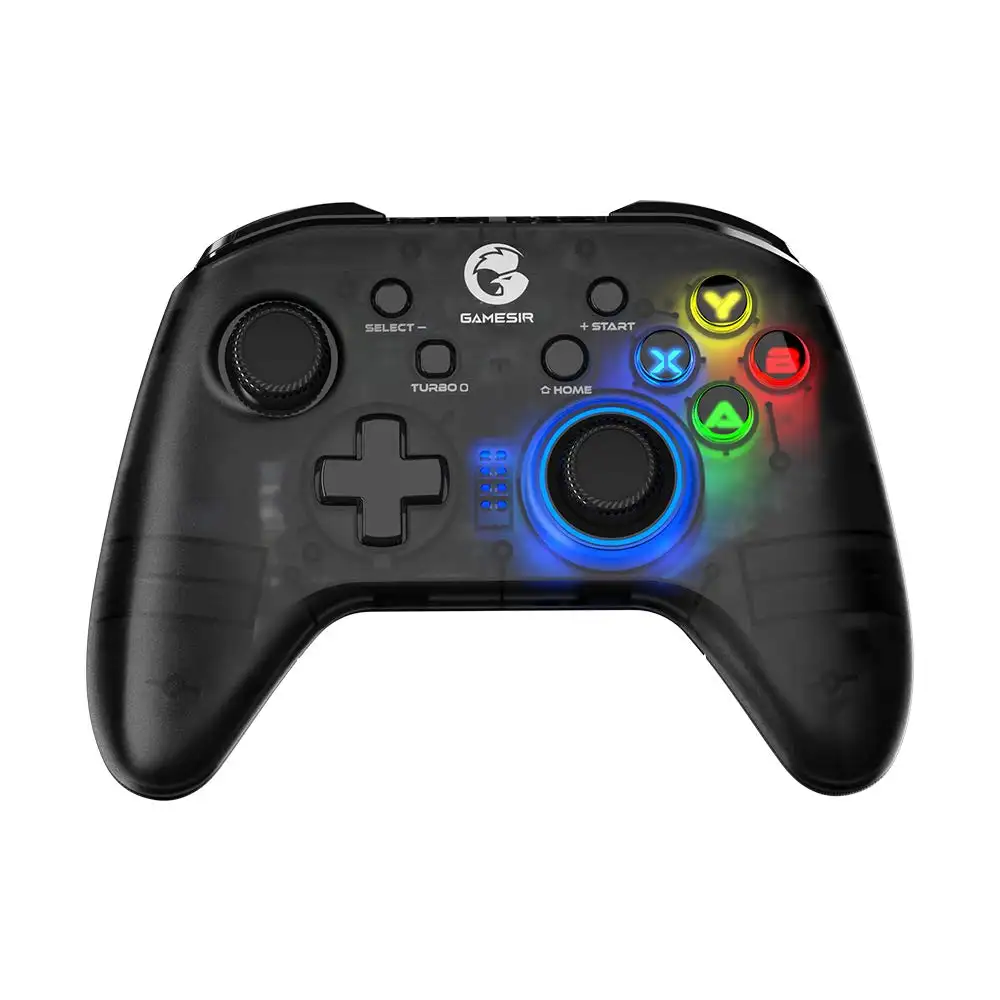 Wholesale GameSir T4 pro Semi-Transparent LED Backlight Wireless PC Gamepad Computer Game Controller for Nintendo Switch